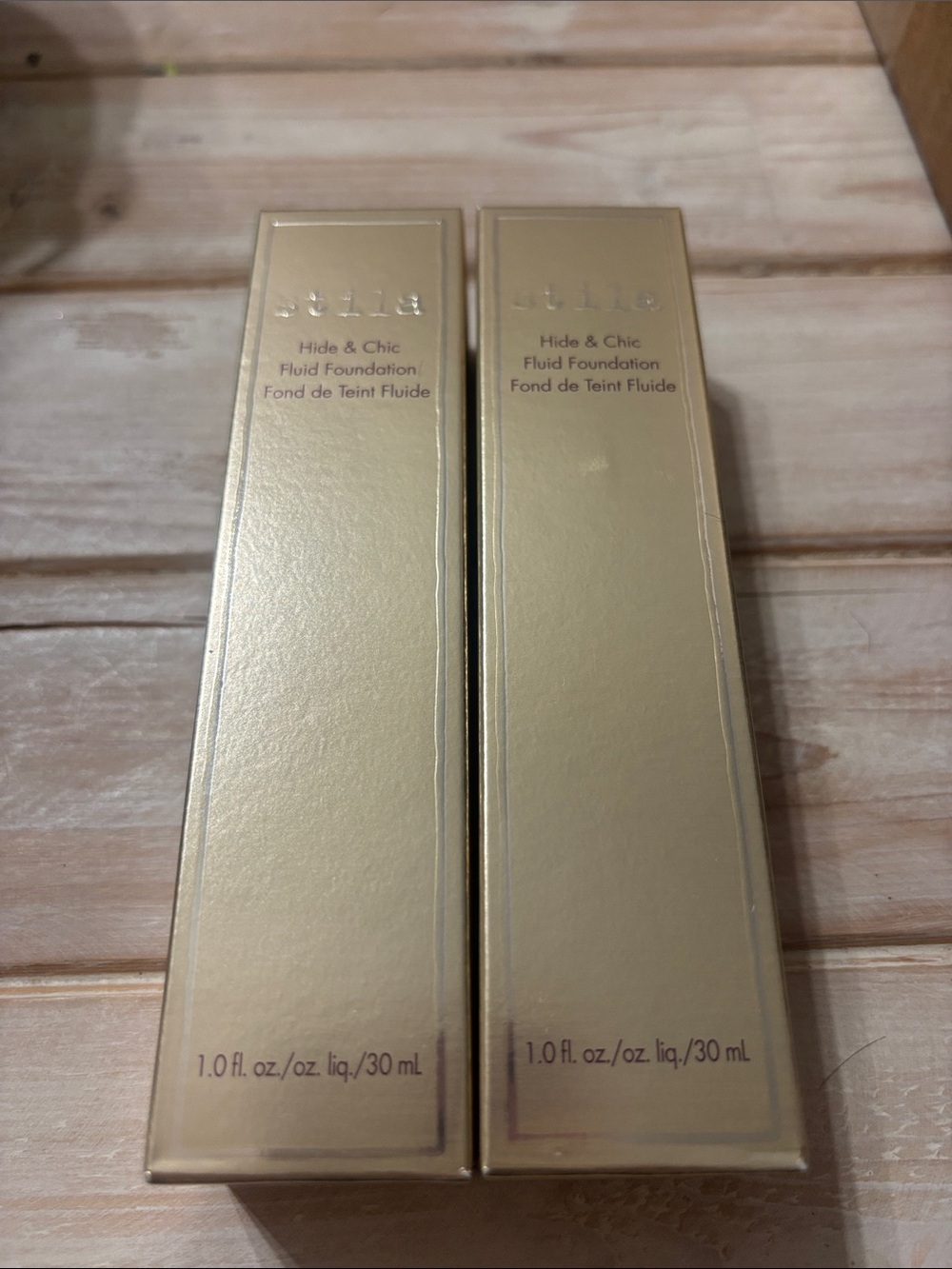 stila Hide & Chic Fluid Foundation –set of 2 pick your color